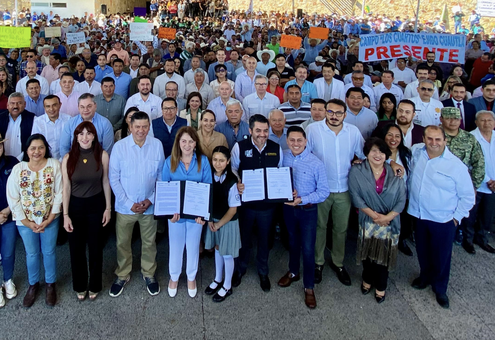 Morelos se posiciona como líder nacional tras firma de acuerdo al Derecho Humano al Agua y la Sustentabilidad