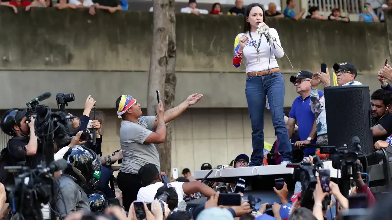 PAN pide a Sheinbaum pronunciarse tras la detención de Machado en Venezuela