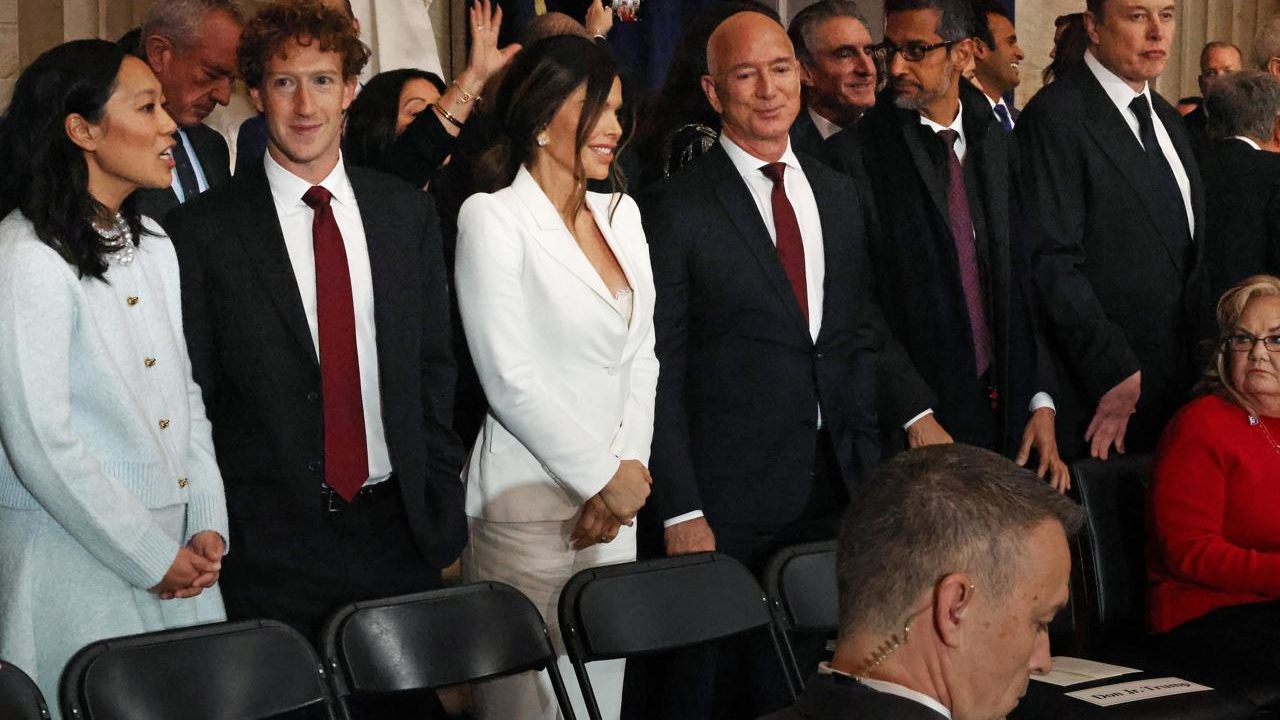 Los jefes de las Big Tech arropan a Trump y dejan claro su papel central en este mandato