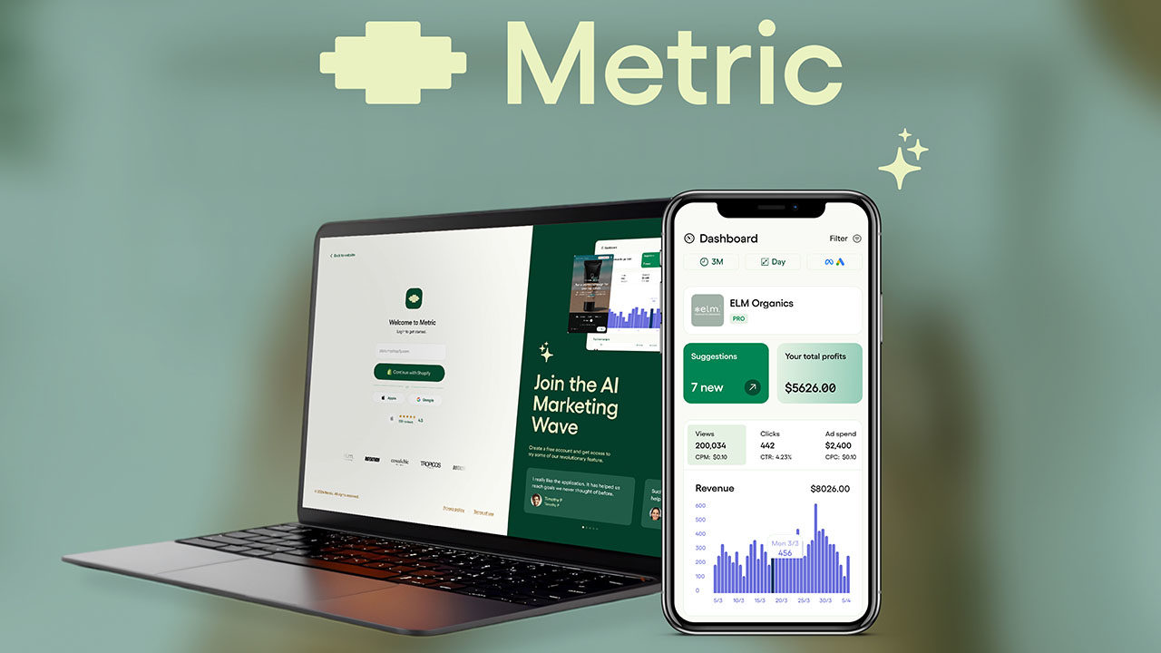 Cómo el marketing impulsado por IA de Metric nivela el campo de juego para las tiendas Shopify