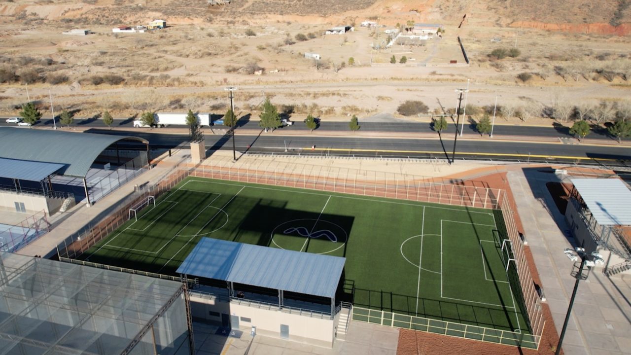 Invierten 238 mpd en polideportivo en Chihuahua con estándares internacionales