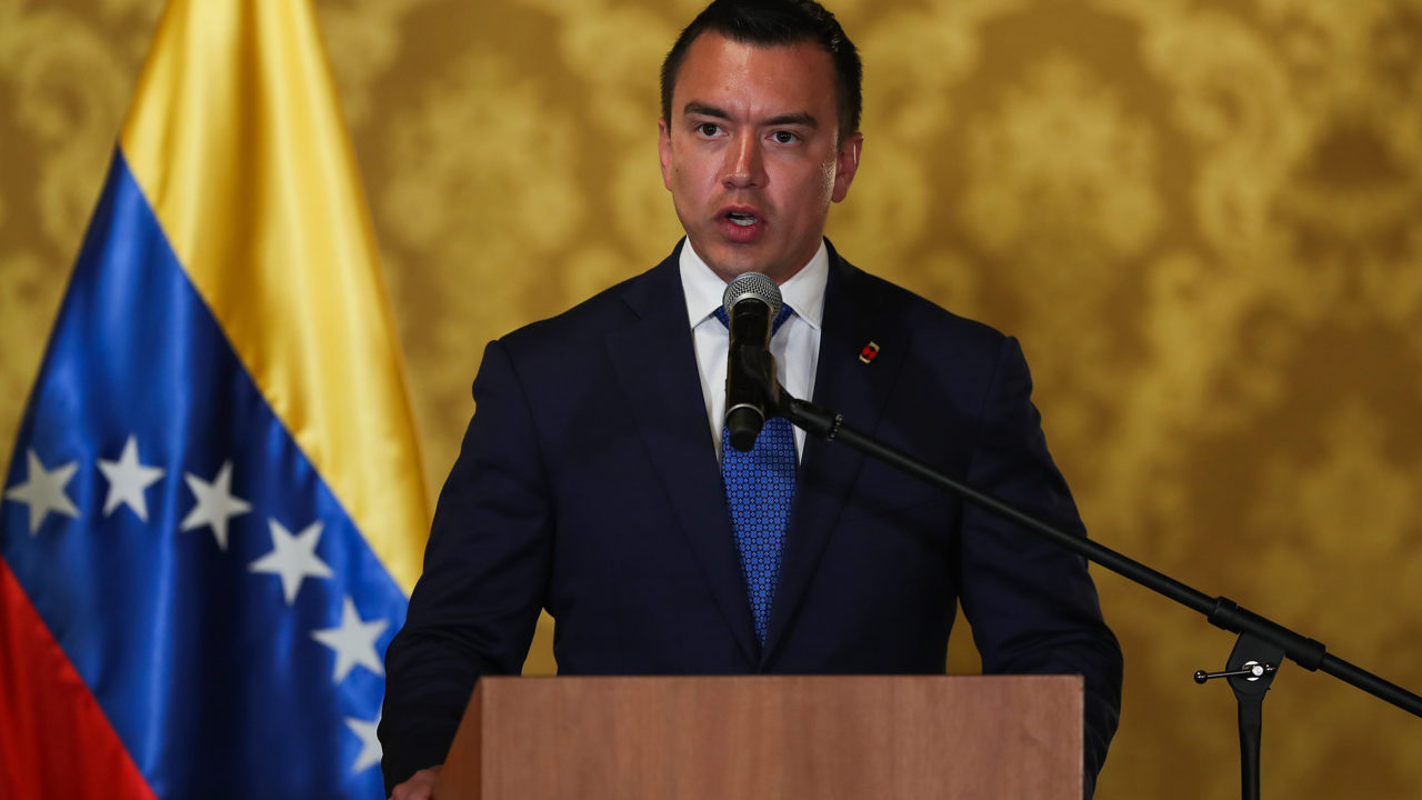 Daniel Noboa, el heredero de imperio ecuatoriano que busca un mandato presidencial completo