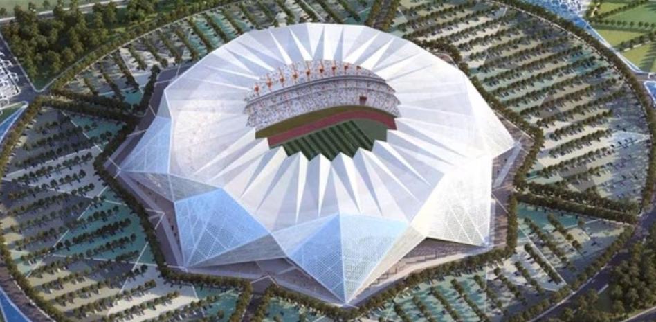 Una tienda gigante conectada a la naturaleza, así será el Gran Estadio de Marruecos