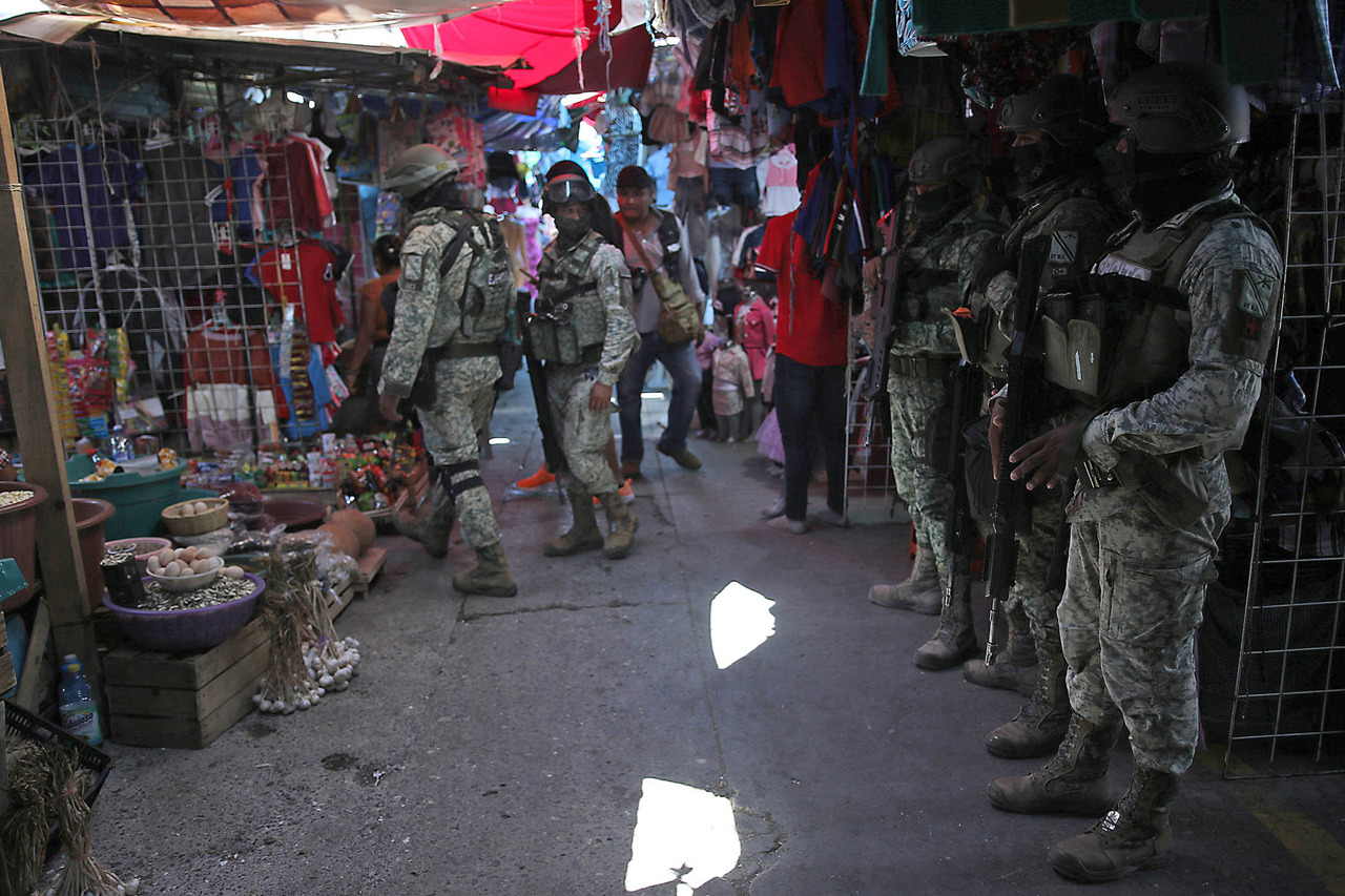 SSP de Guerrero busca cámaras usadas por delincuentes en mercado de Chilpancingo