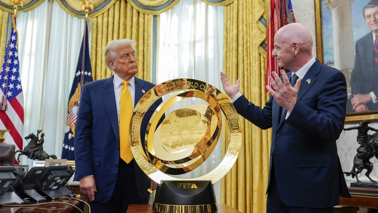 Infantino asegura a Trump que EU tiene posibilidades de ganar el Mundial 2026