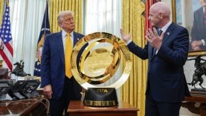 Trump, Infantino, Mundial de Clubes