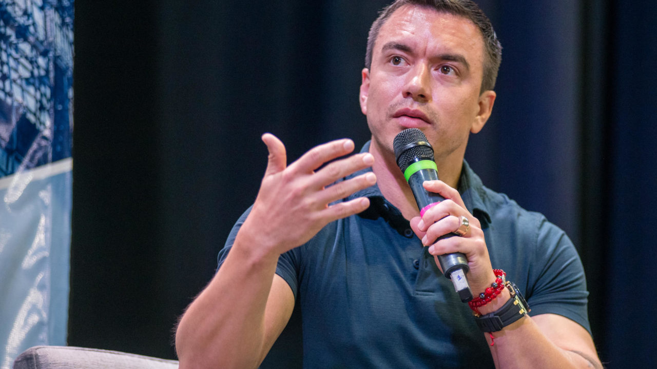 Noboa, el presidente ‘milenial’ que quiere marcar una época en Ecuador con ‘mano dura’