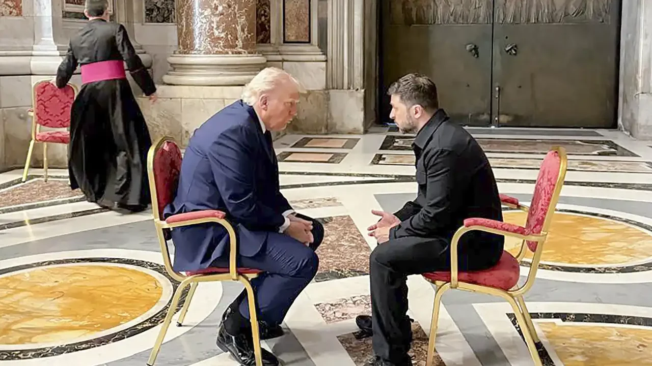 Zelenski habla con Trump antes del plazo de alto al fuego impuesto a Putin