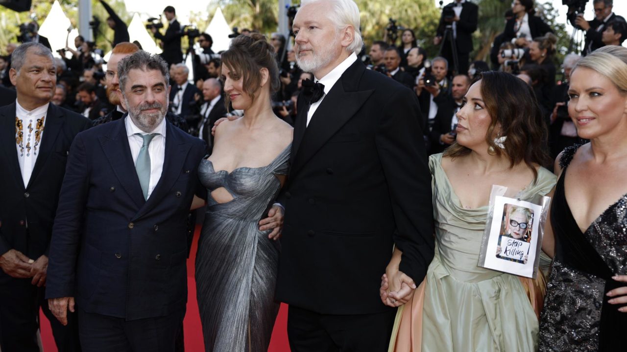 Paul Mescal, Julian Assange y Rafael Correa, en la alfombra roja de Cannes