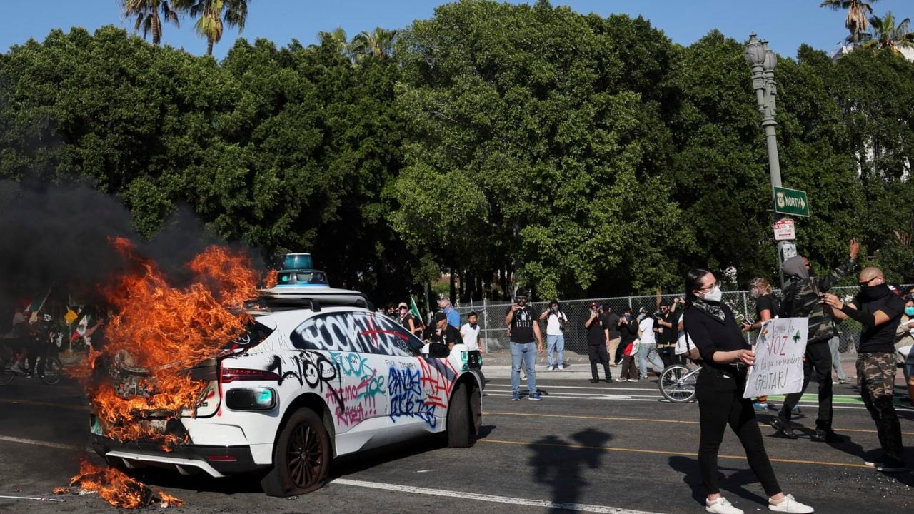 Trump dice que arrestaría al gobernador de California por las protestas en Los Ángeles