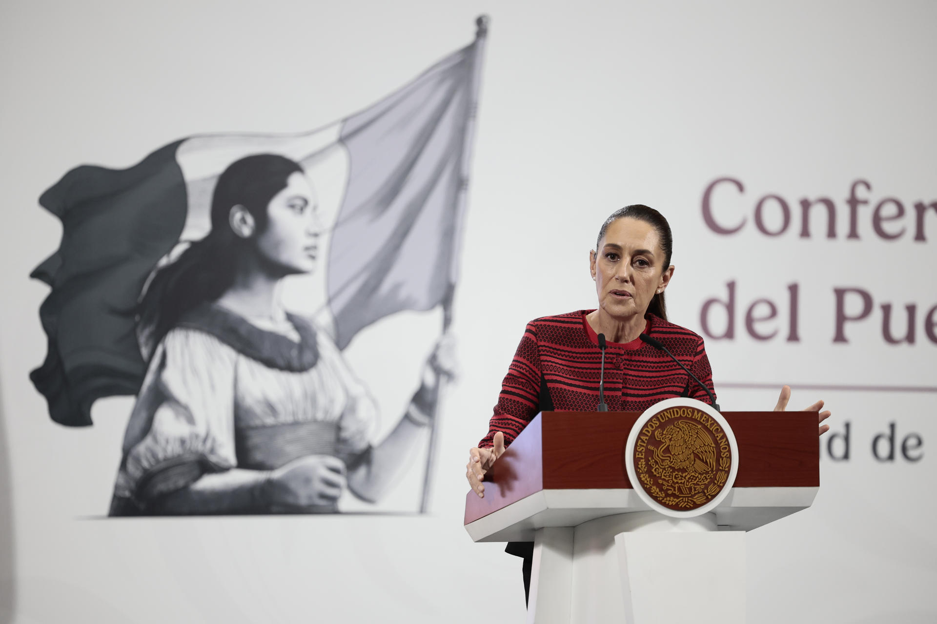 Sheinbaum llama a evitar redadas durante el juego de México en la Copa Oro en Los Ángeles
