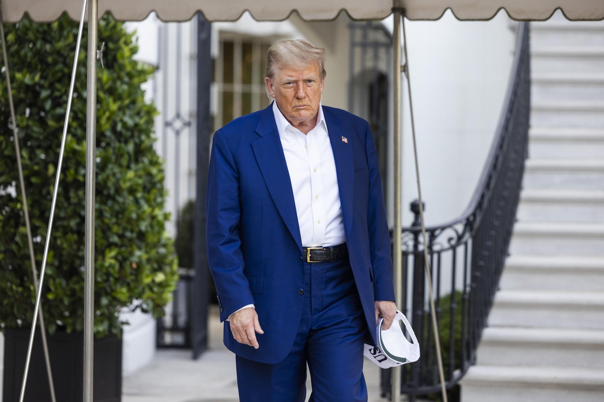 Trump dice que ambos bandos violaron la tregua y advierte a Israel: ‘No lancen esas bombas’