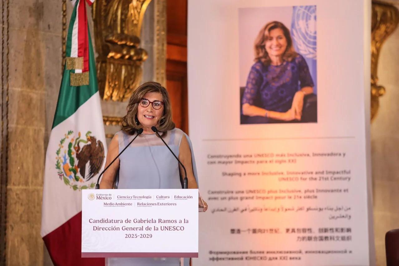 Candidata mexicana a dirigir la Unesco busca ‘tender puentes’ en un mundo polarizado
