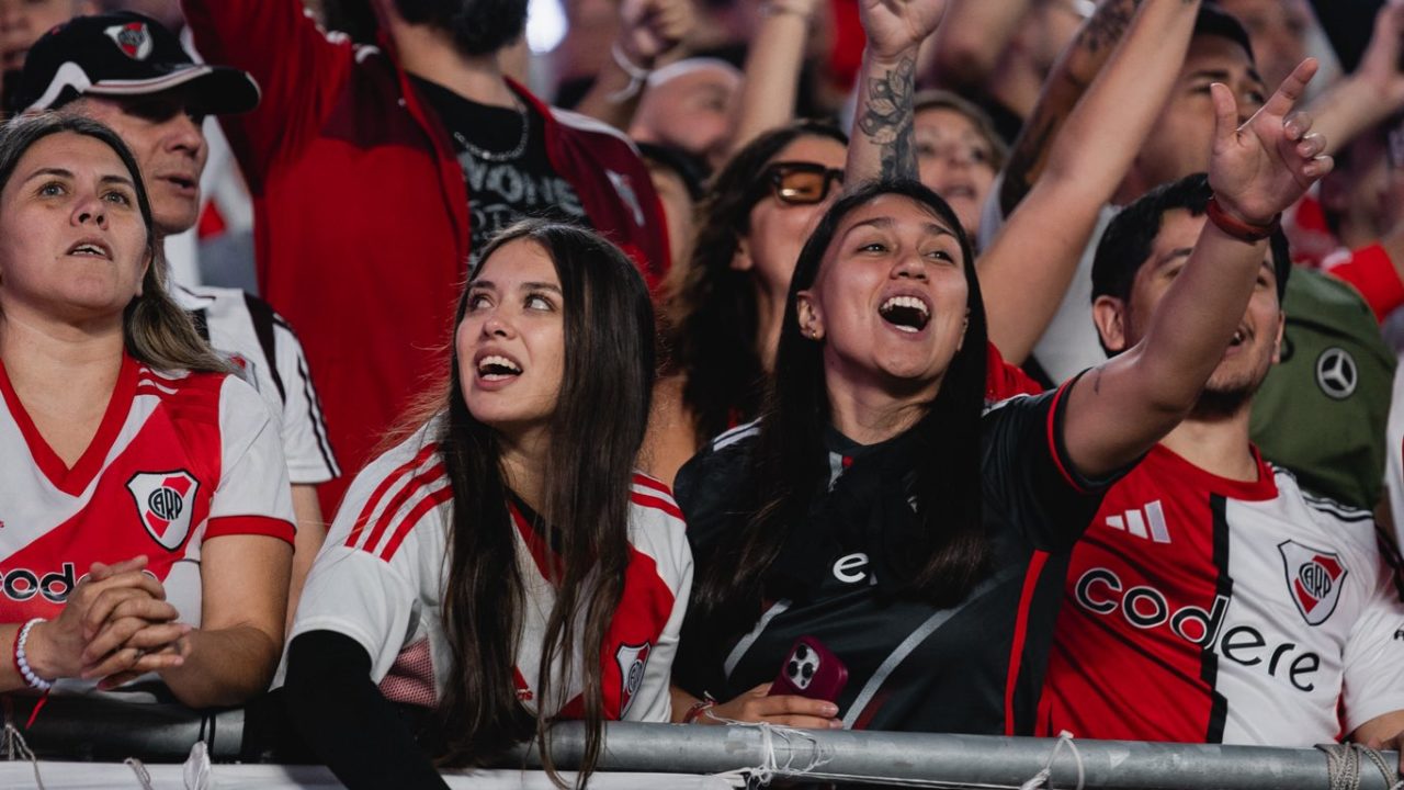 El River Plate, con 84,025 espectadores de media, lidera asistencias estadios