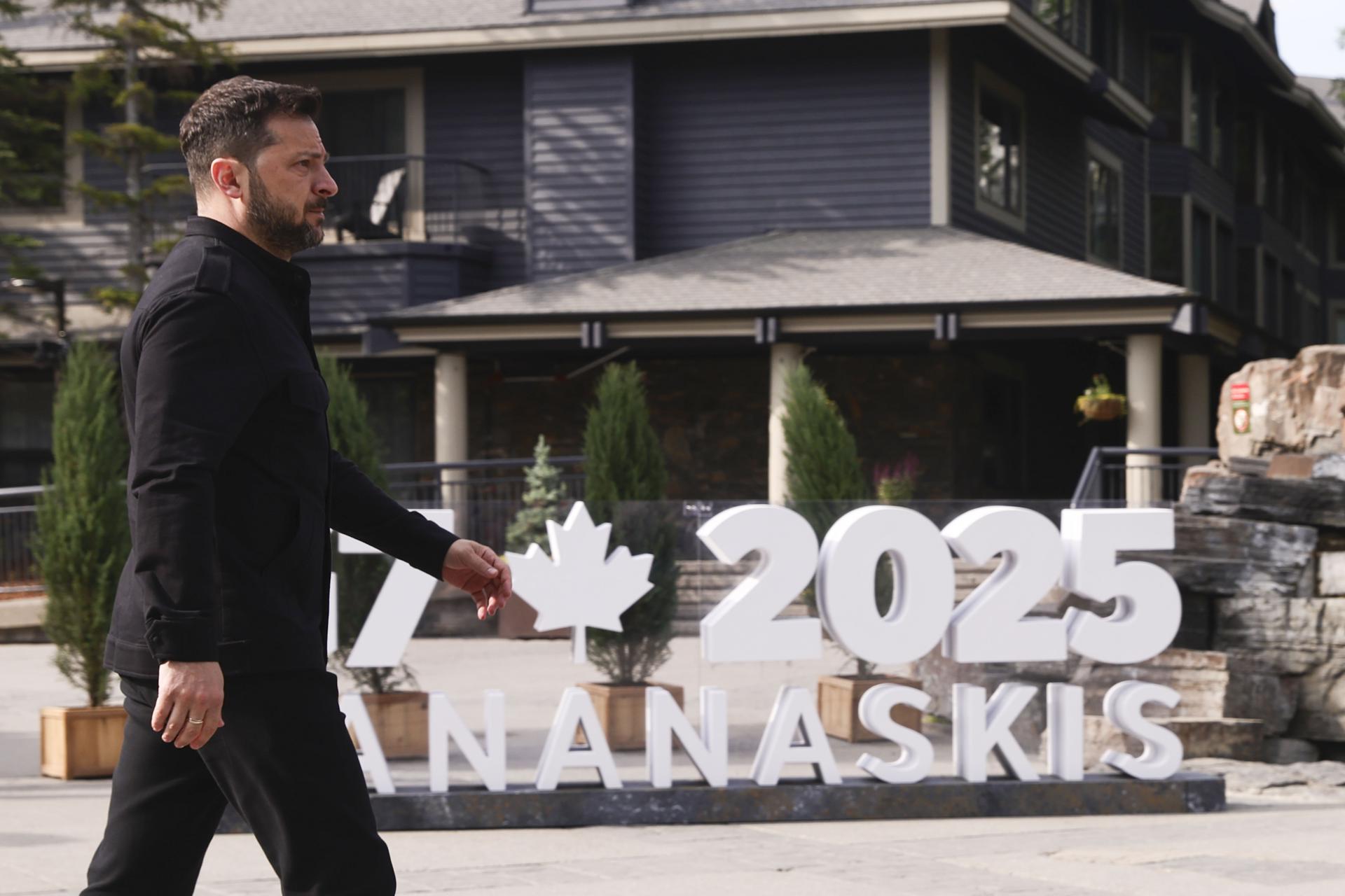 Zelenski abandona el G7 sin reunión con Trump ni nuevo apoyo armamentístico de EU