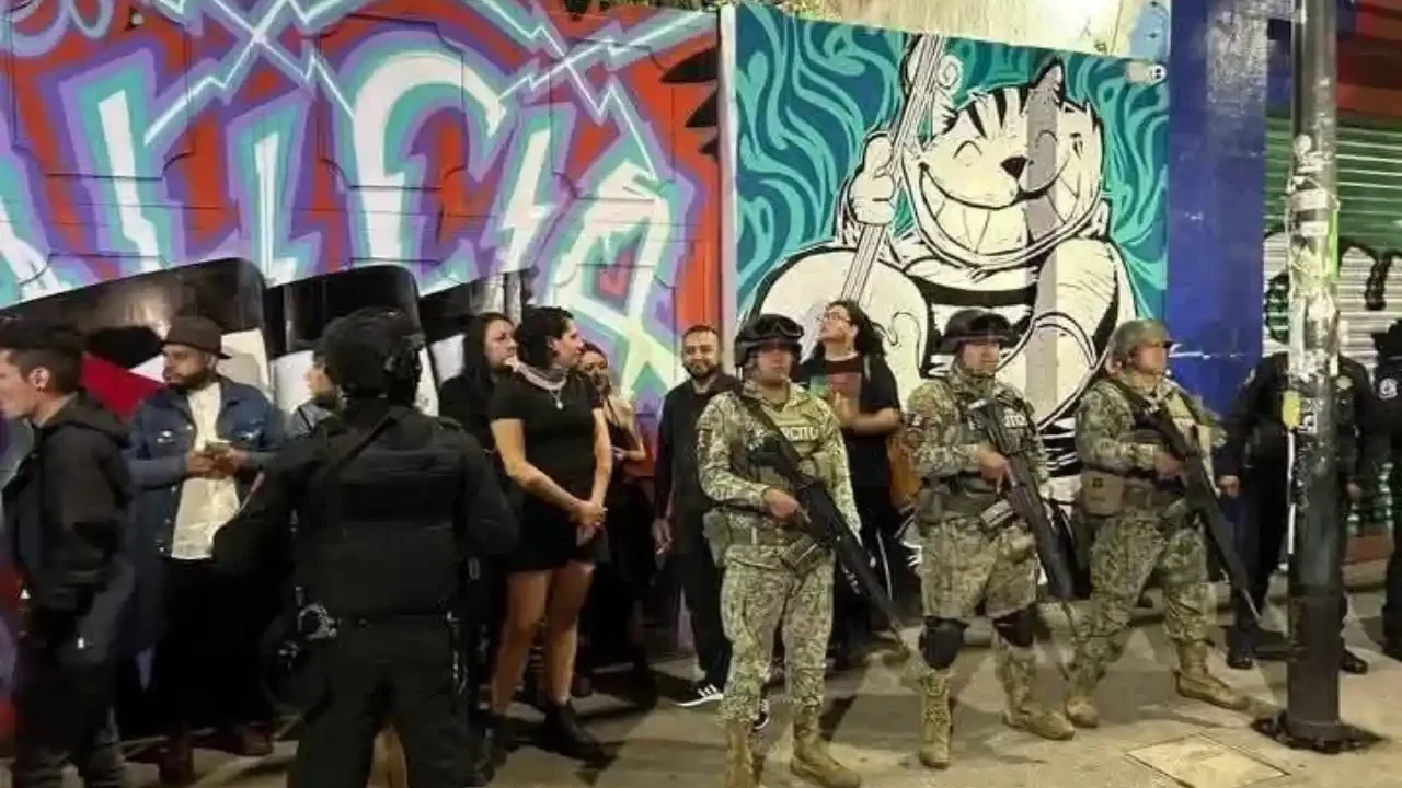 Modificarán protocolo sobre fuerzas federales en la CDMX tras operativo en el Multiforo Alicia