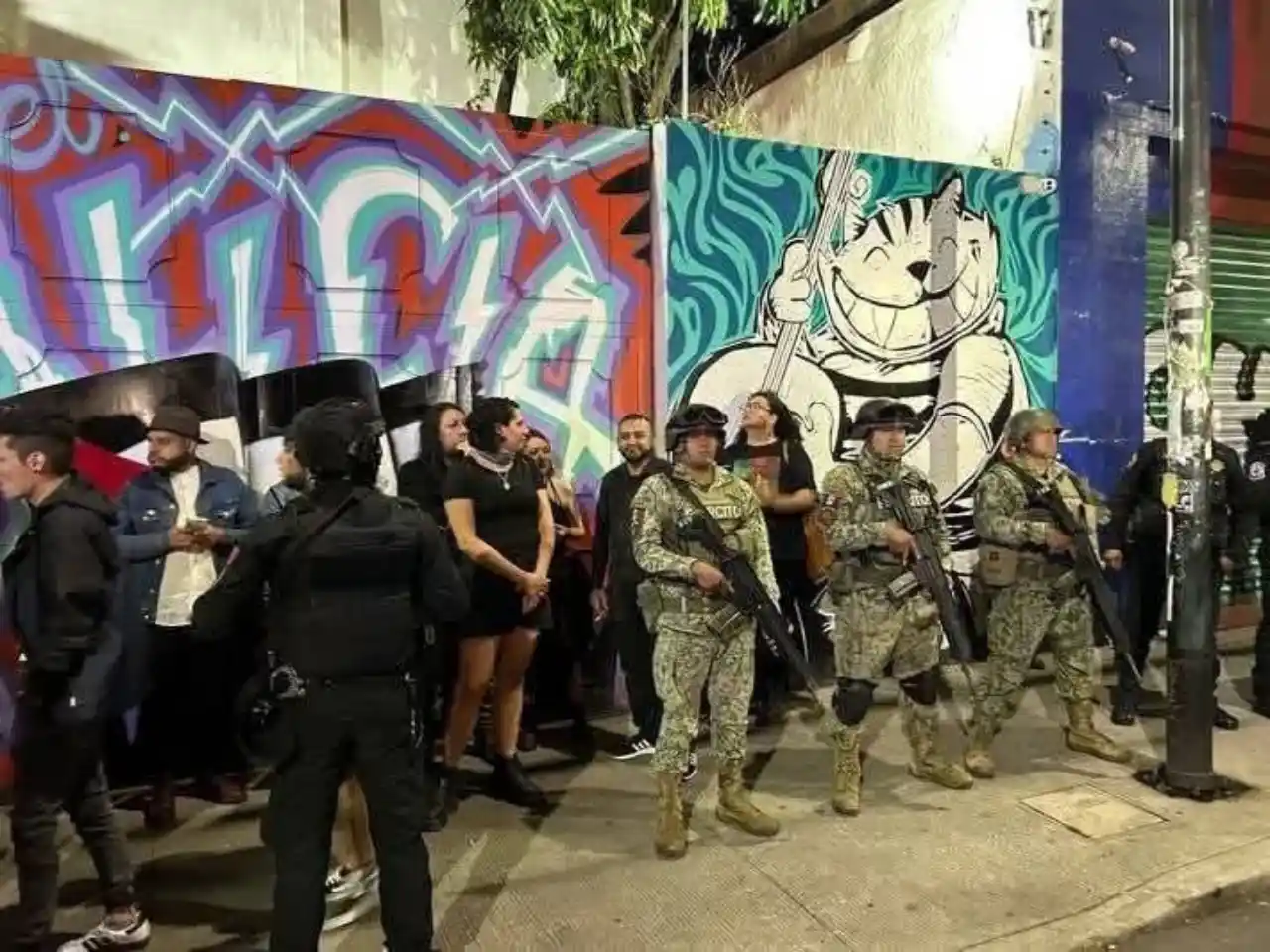 Modificarán protocolo sobre fuerzas federales en la CDMX tras operativo en el Multiforo Alicia