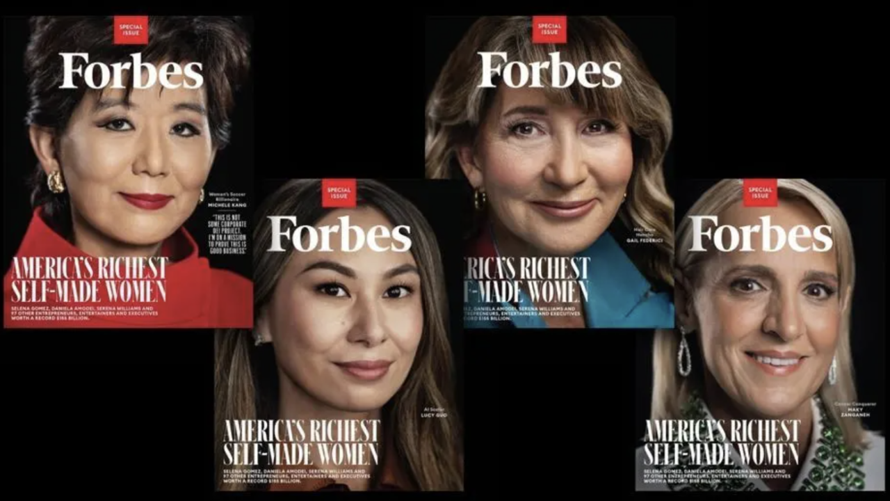 Dentro del ranking Forbes de las mujeres más ricas de EU que lograron su sueño en 2025