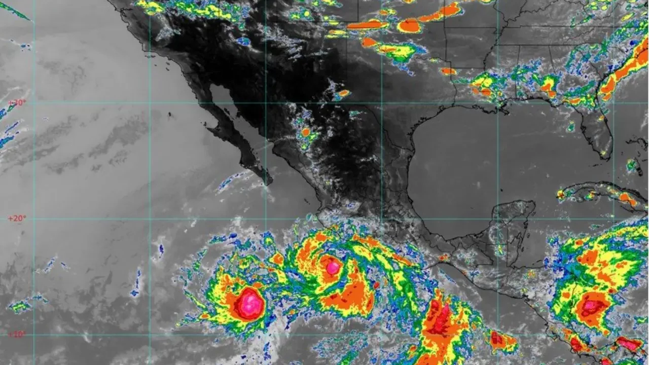 Tormenta tropical Narda se intensifica en el Pacífico; provocará lluvias en estos estados
