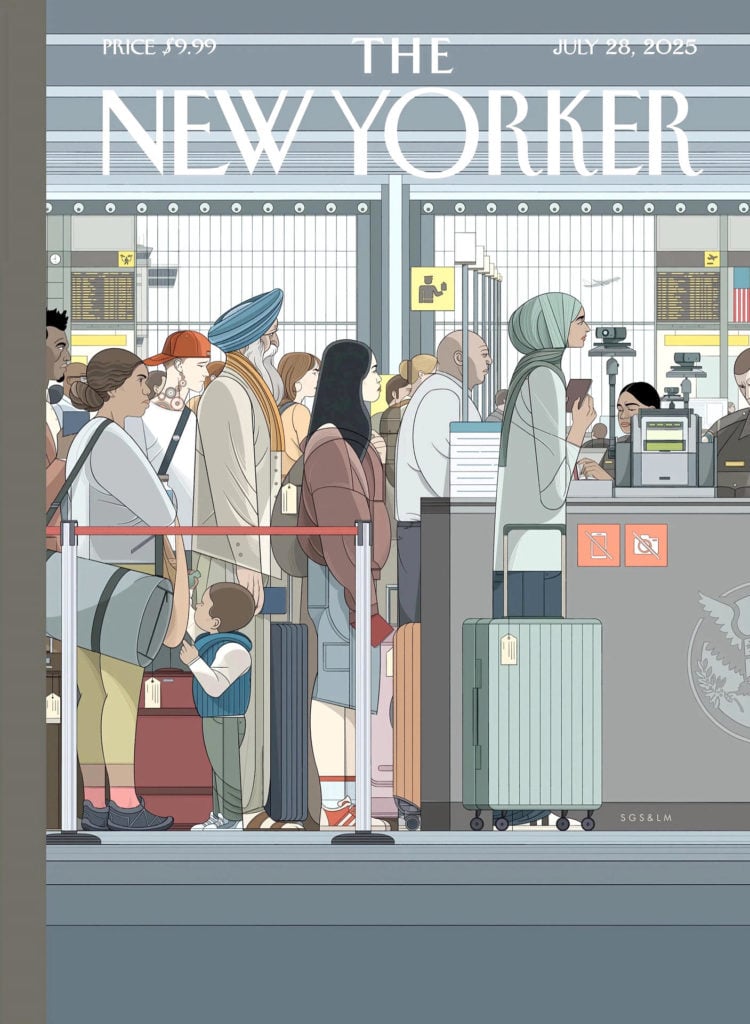New Yorker portada migrantes 