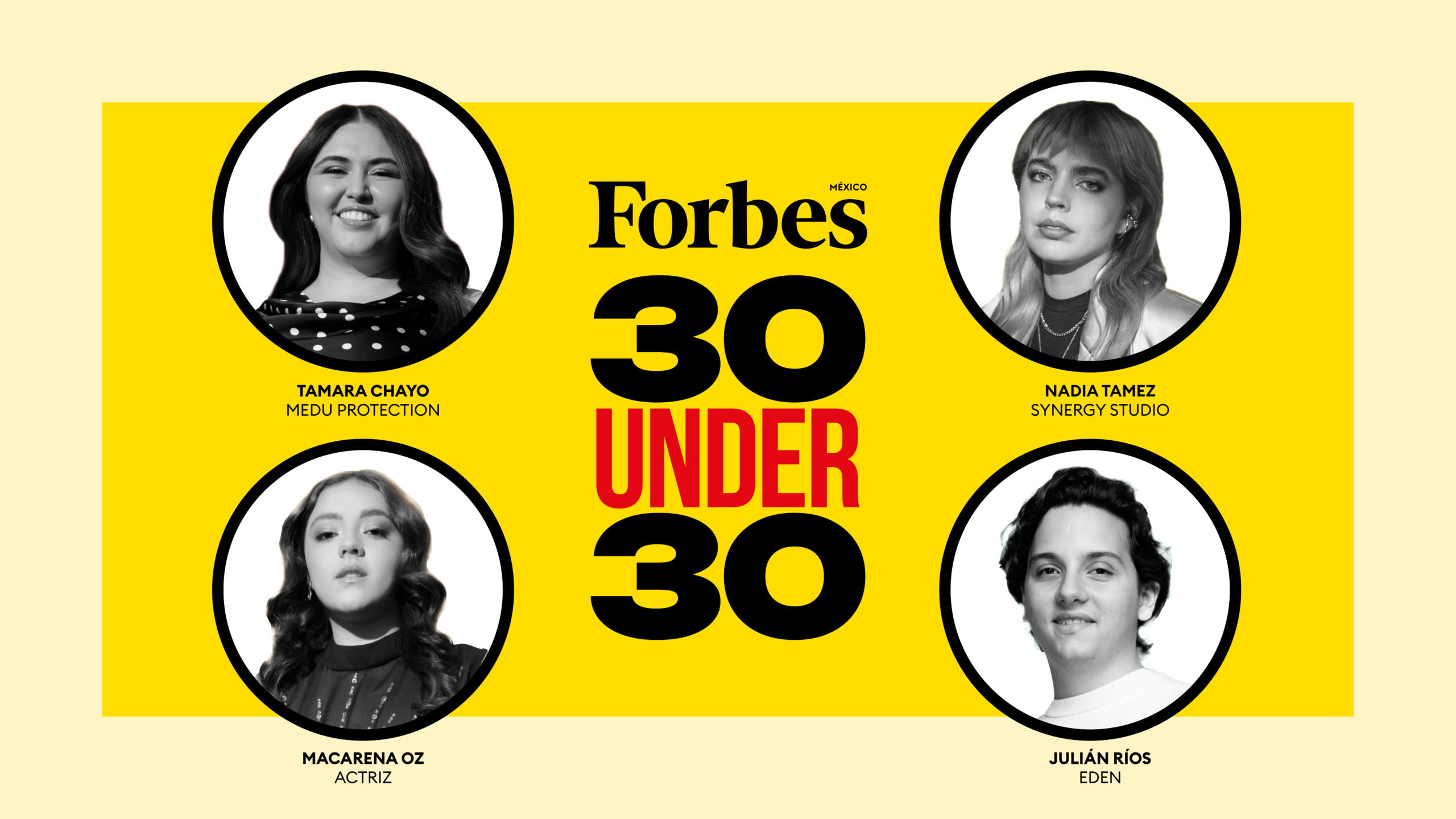 30 under 30 2025: la lista de los jóvenes que transforman México