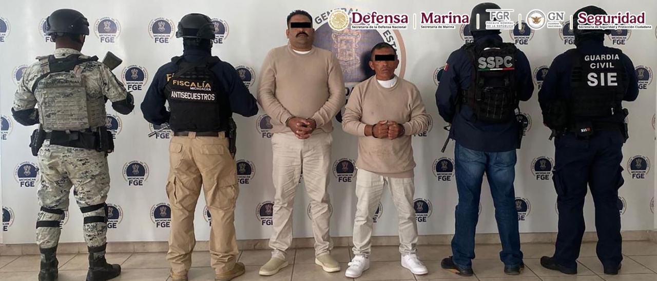 Capturan a dos extorsionadores de limoneros en Michoacán