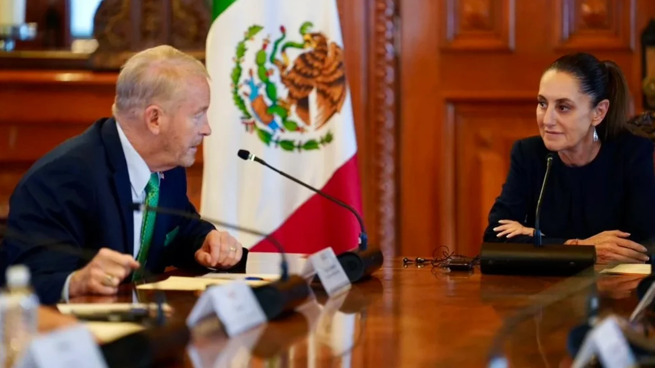 Embajador de EU destaca cooperación con Sheinbaum tras reunión con legisladores estadounidenses