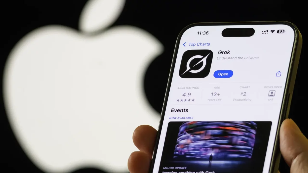 Musk afirma que Apple está impulsando ChatGPT en lugar de Grok en la App Store; amenaza con acciones legales