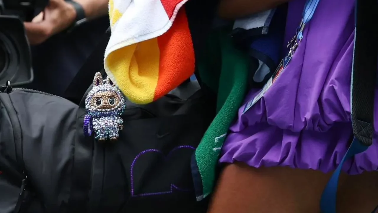 Reloj Bling en el US Open: ¿quién lució esta pieza de 180,000 dólares y un Labubu cubierto de cristales?