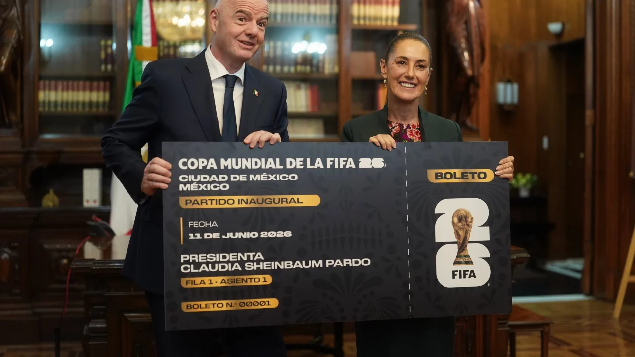 Gobierno de México limita a un año la exención de impuestos a la FIFA para el Mundial 2026