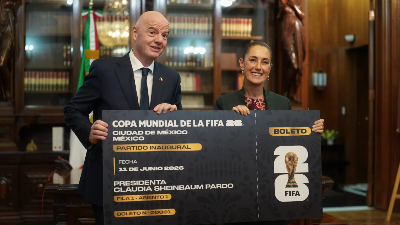 Gobierno de México limita a un año la exención de impuestos a la FIFA para el Mundial 2026