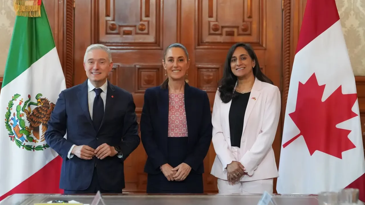 Canadá transmite a Sheinbaum que su relación con México es de suma importancia