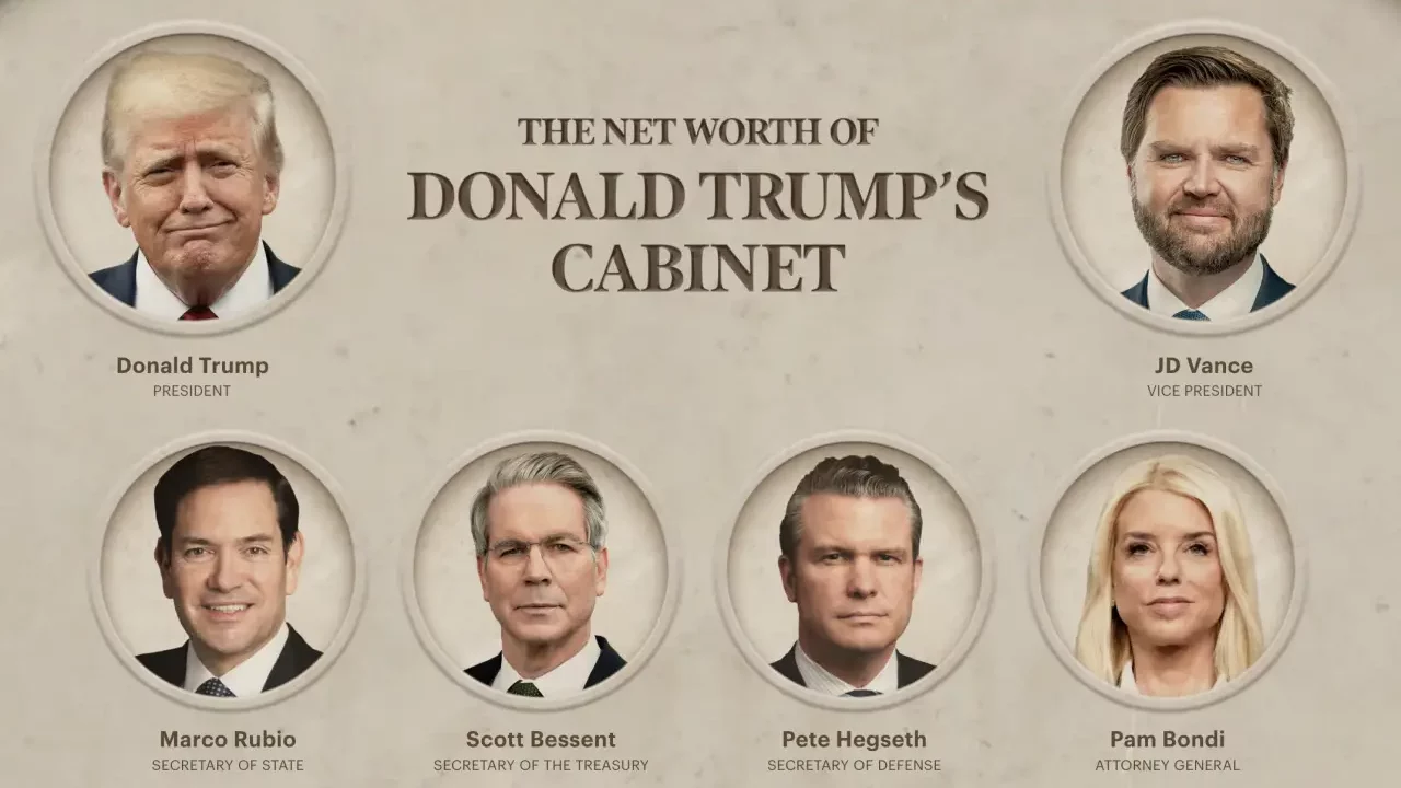 El patrimonio neto del gabinete de Donald Trump