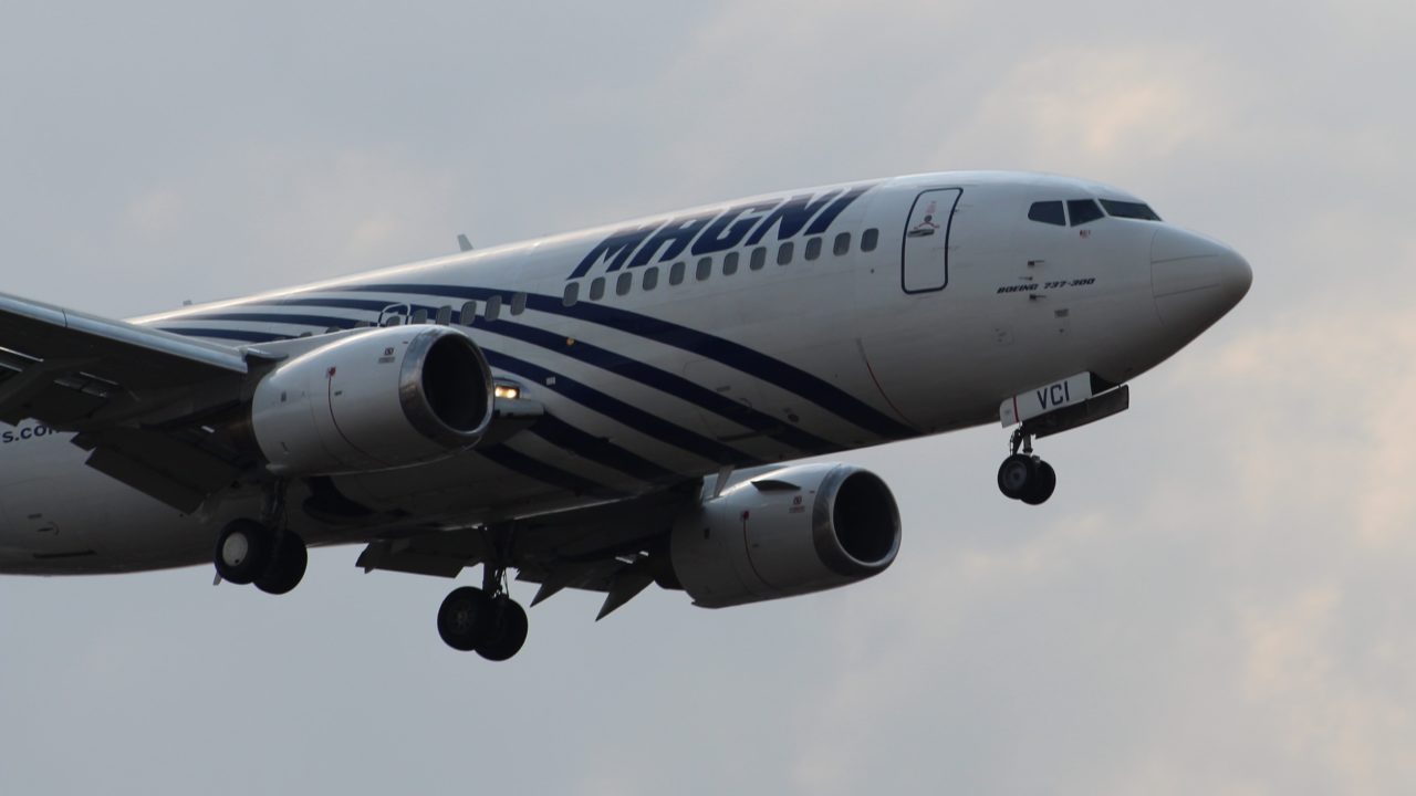 Línea aérea Magnicharters suspende vuelos de próximas dos semanas por problemas logísticos
