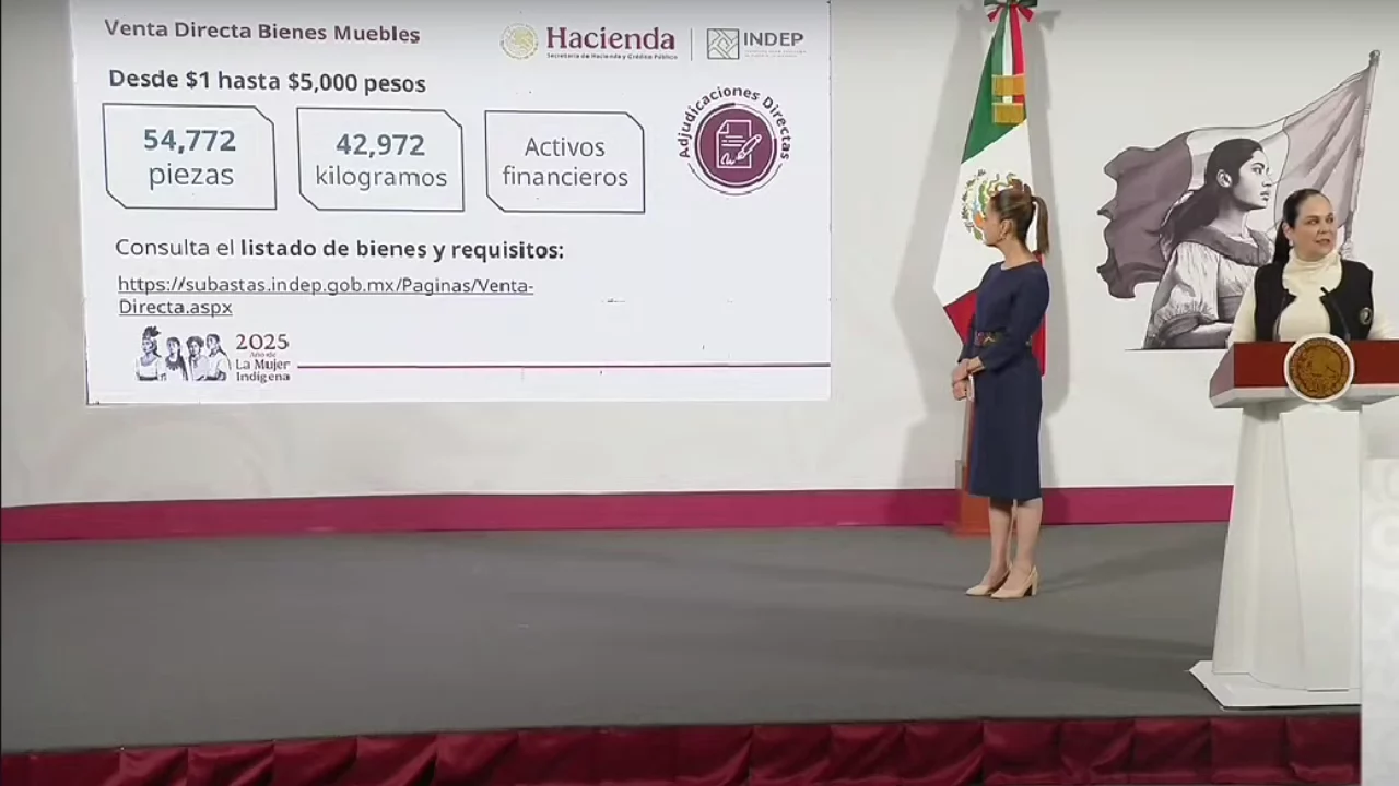 Subasta de bienes recuperados en México alcanzan ventas por más de 2 mdd