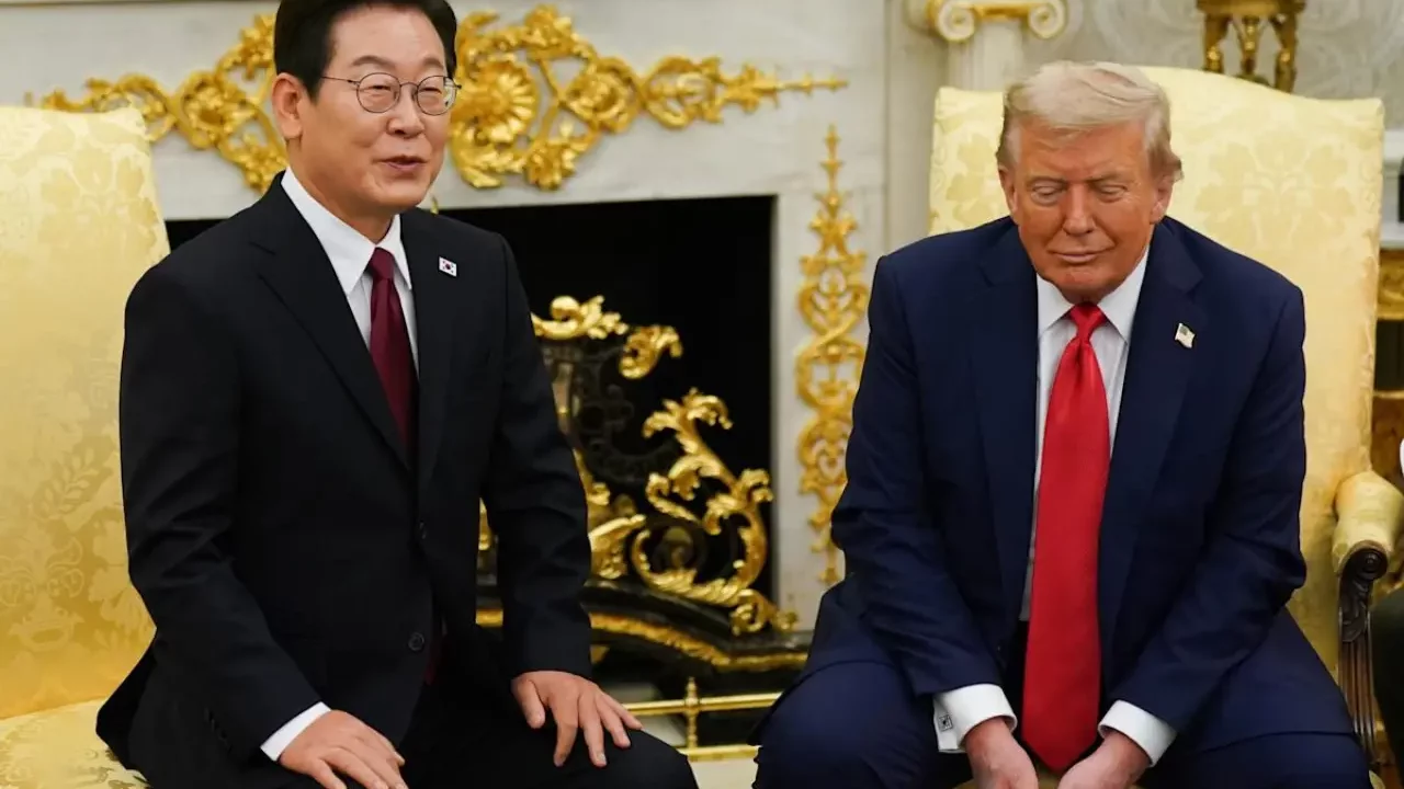 Trump dice que quiere reunirse con Kim Jong-un mientras presidente de Corea del Sur visita la Casa Blanca