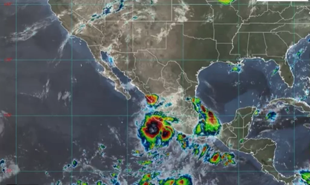 Tormenta tropical- 'Ivo'-occidente de méxico-lluvias fuertes-
