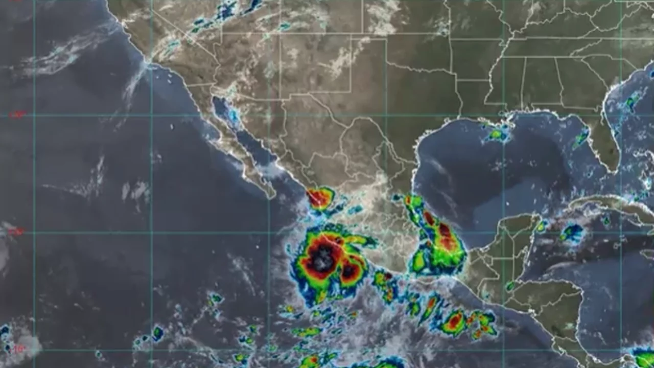 Tormenta Ivo mantiene avance en el Pacífico y provocará lluvias muy fuertes en estos estados