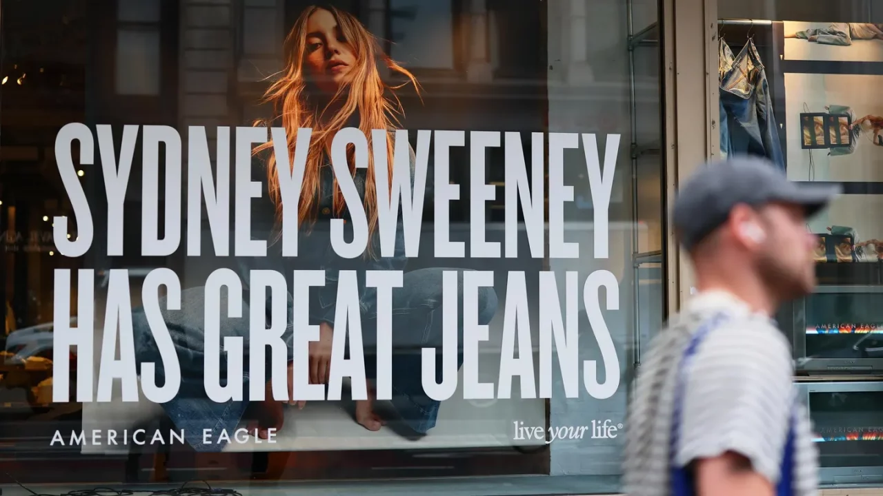 Las acciones de American Eagle suben un 30% tras el anuncio de Sydney Sweeney