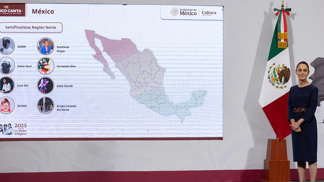 Gobierno presenta los primeros clasificados del programa ‘México Canta’