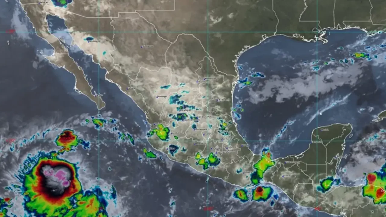 Se forma la tormenta tropical Juliette en costas del Pacífico mexicano