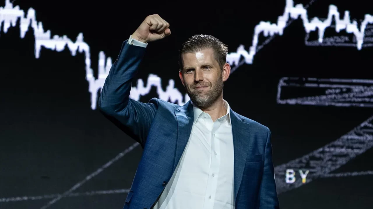 Eric Trump es ahora multimillonario por derecho propio