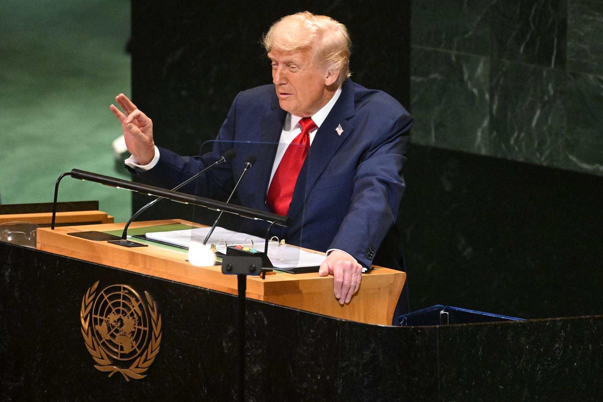 Trump pide ante la ONU ‘terminar con el fracasado experimento de fronteras abiertas’