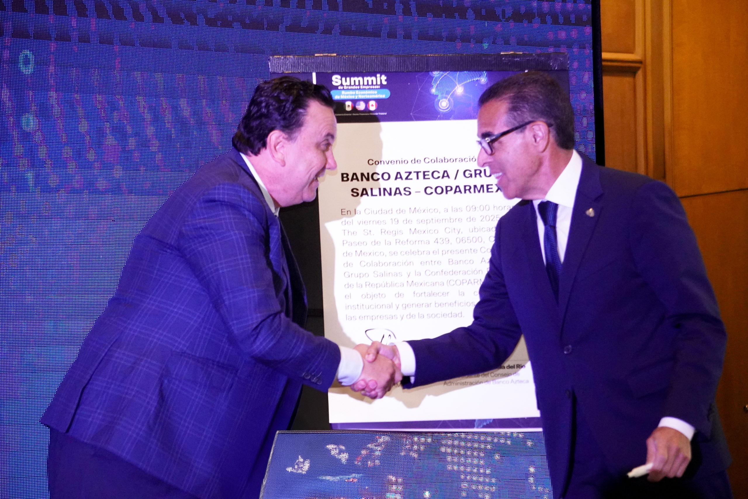 Banco Azteca y COPARMEX sellan alianza por la competitividad de las empresas