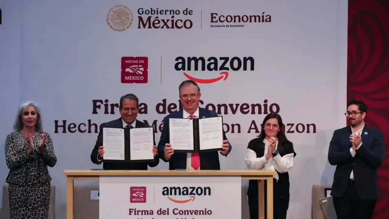 Gobierno y Amazon firman convenio para apoyar a pymes