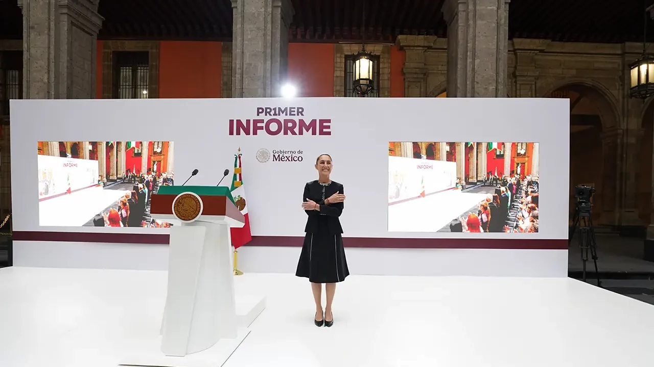 Primer informe: México es el país con menor porcentaje de tarifas arancelarias en el mundo, dice Sheinbaum