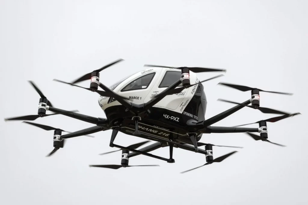 taxi aéreo-Estados Unidos-implantación-programa piloto