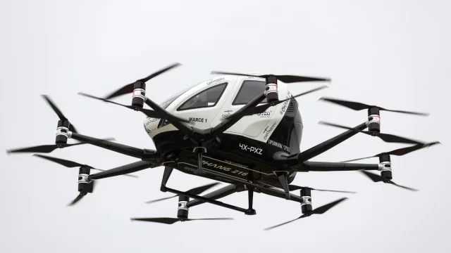 taxi aéreo-Estados Unidos-implantación-programa piloto