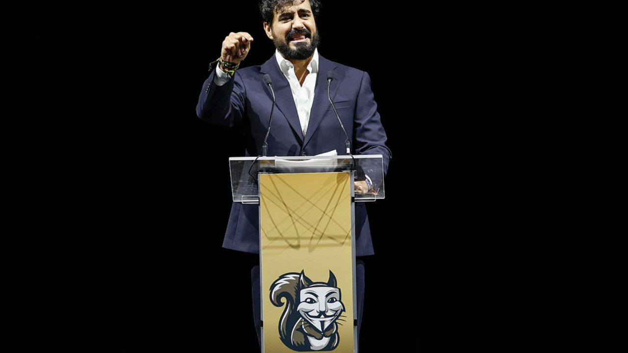 Al grito de ‘Presidente’, Alvise Pérez ratifica sus ambiciones de dar batalla en las próximas elecciones españolas