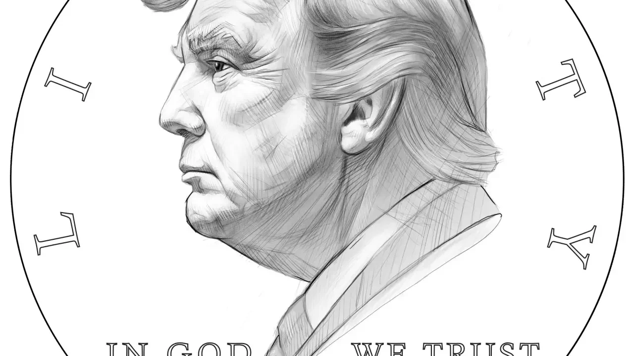 Gobierno de EU considera emitir una moneda con el rostro de Trump